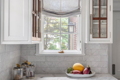 Home design - transitional home design idea in New York