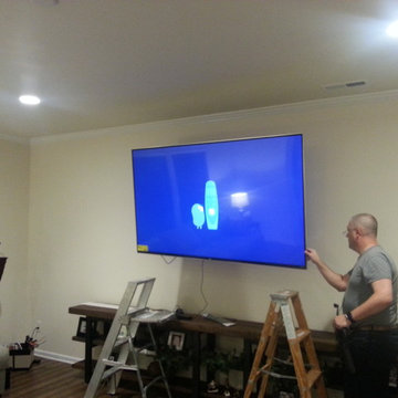 TV Mounting Over Fireplace