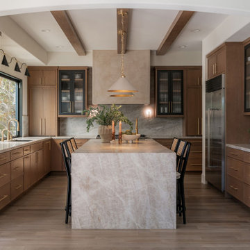 Refined Oak and Stone