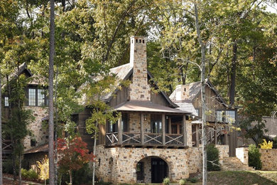 Inspiration for a country home design remodel in Birmingham
