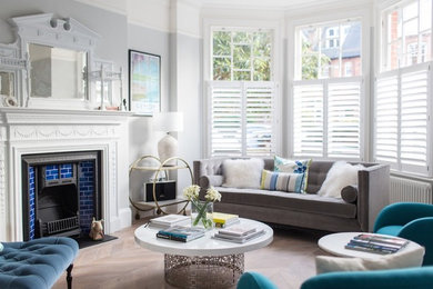 Photo of a contemporary living room in London.