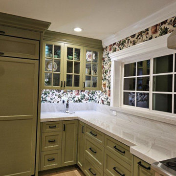 Wallpaper installation Kitchen in Dupont