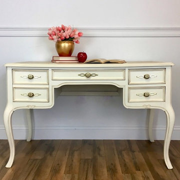 Desk French Provincial White
