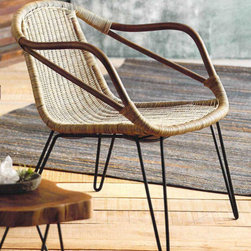 Roost Rapallo Rattan Chair - SKU: F877 - Armchairs And Accent Chairs