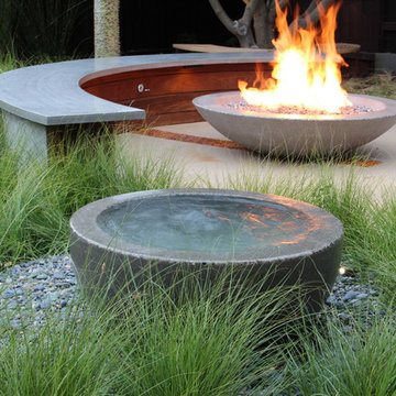 Concrete Gas Fire Pits