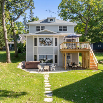 Delavan Lake Cottage Receives a Face 'Lift'