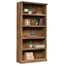 Sauder Misc Storage 5-Shelf Tall Wood Bookcase in Sindoori Mango