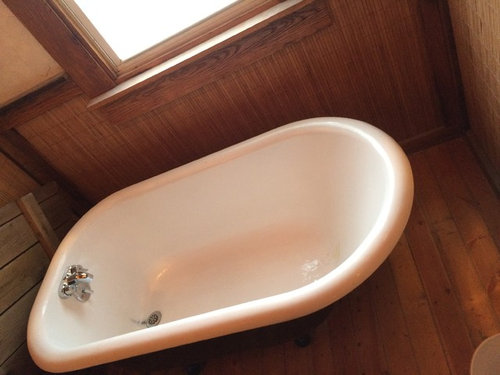 clawfoot tub cover