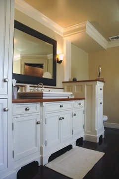 Cabinet around pedestal Sink  LumberJocks Woodworking Forum