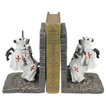 Design Toscano Kings Knights Bookends