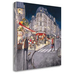 Tangletown Fine Art - "Rendez - Vous�Paris" By Didier Lourenco, Giclee Print on Gallery Wrap Canvas - Give your home a splash of color and elegance with European art by Didier Lourenco.