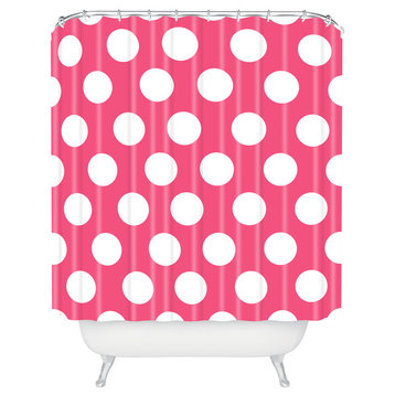 Allyson Johnson Pinkest Pink Shower Curtain