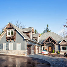 Front entrance detail exterior