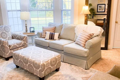 French country home design photo in Tampa