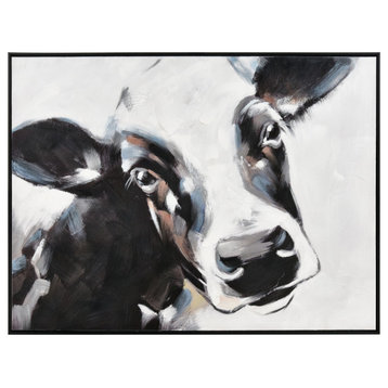 Lucy the Cow Framed Wall Art