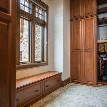 Colorado Springs Traditional Master Closet