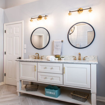 Westfield Waterfall Wall Master Bath