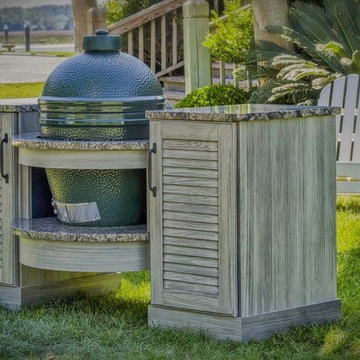 NATURE KAST - WEATHER PROOF CABINETS ( OUTDOOR KITCHEN SPACES)