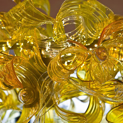 Gold Cirrus chandelier - Products