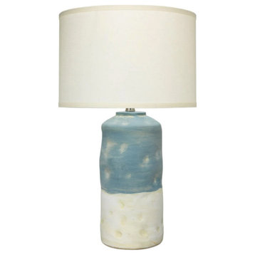 Chapin Blue/Off White Table Lamp