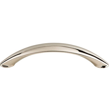 Top Knobs M1927 Arc 4 Inch Center to Center Arch Cabinet Pull - Polished Nickel