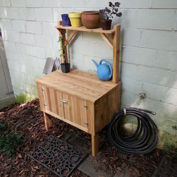 Cedar Potting Bench - Potting Benches