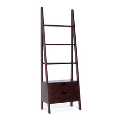 Seba Ladder Bookcase With Drawers - Products
