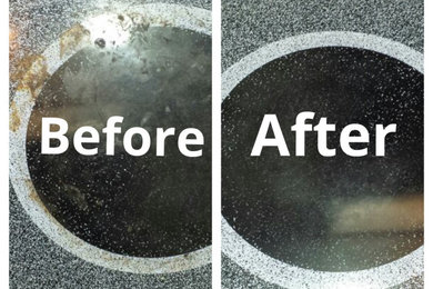 Before and After Photos of Cleaning