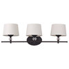 Rondo 3-Light Bath Vanity Sconce, Oil Rubbed Bronze