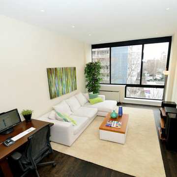 NYC Living/Family/Den Rooms by Designed to Appeal