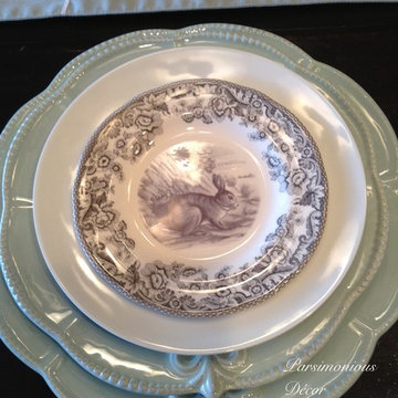 Elegant Easter Place Setting