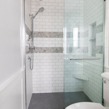 Primary Suite, Main Bathroom, and Powder Room Remodel in Madison, WI