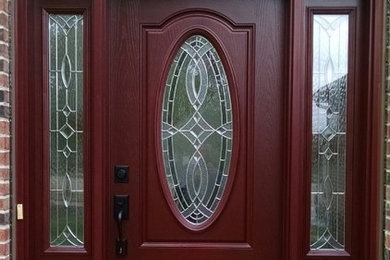 Elegant entryway photo in Chicago