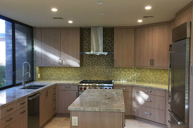 Example of a trendy kitchen design in Other