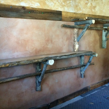 Italian Plasters, wood work, Examples, Country Nook
