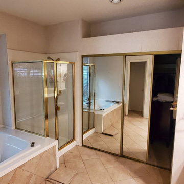 Bennett Master Bathroom Remodel-Before