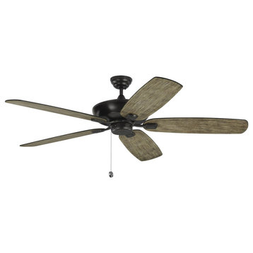 Monte Carlo 60" Colony Super Max Ceiling Fan, Aged Pewter