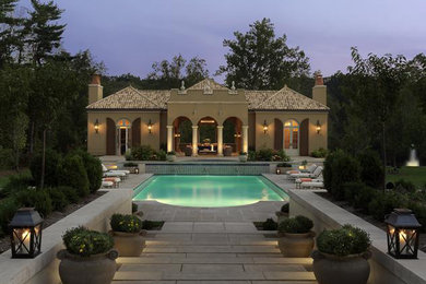 Inspiration for a traditional pool in St Louis.