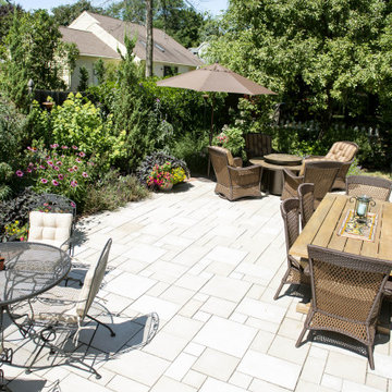 Rustic Stone Patio - Cedarburg