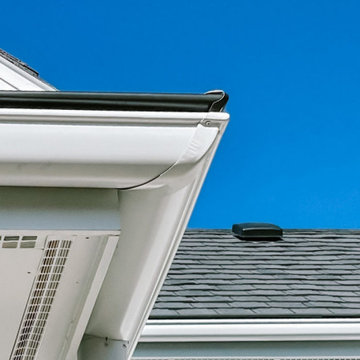 Half Round Gutter Cover Installation