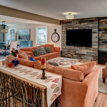 Bright and Bold Kitchen and Home Makeover