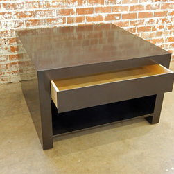 Sculpted Steel End Tables - Nightstands And Bedside Tables