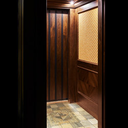 Walnut / Upholstered Elevator - Products