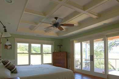 Arts and crafts bedroom photo in New York