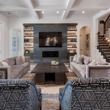 Modern with a Hint of Blue
