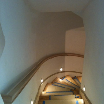 Curved Stairs & Railings