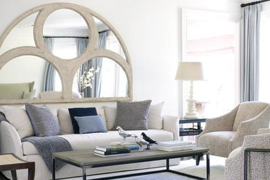 Trendy living room photo in Other