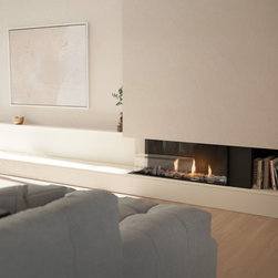 DN1150 Corner Gas Fireplace - Products