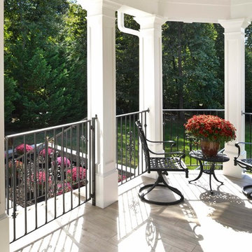 Exterior Remodel Turns Home Backyard into Gorgeous Retreat in Great Falls, Va