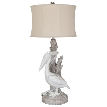 Pelican Coastal Table Lamp, 38.5"